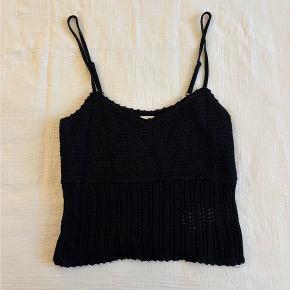 Abercrombie & Fitch Tops - Abercrombie Cropped Knit Tank Top